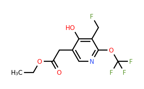 1806025-01-3 | Ethyl 3-(fluoromethyl)-4-hydroxy-2-(trifluoromethoxy)pyridine-5-acetate