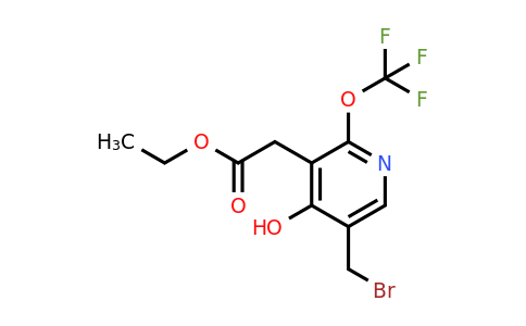 1806025-96-6 | Ethyl 5-(bromomethyl)-4-hydroxy-2-(trifluoromethoxy)pyridine-3-acetate