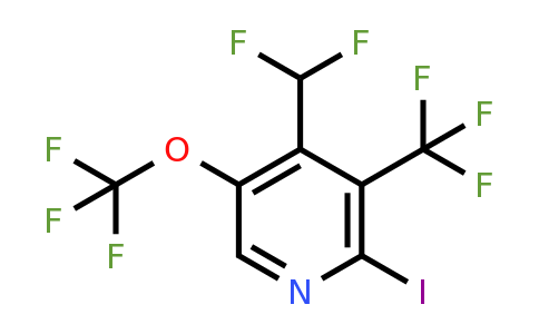 1806029-83-3 | 4-(Difluoromethyl)-2-iodo-5-(trifluoromethoxy)-3-(trifluoromethyl)pyridine