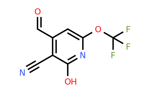1806038-39-0 | 3-Cyano-2-hydroxy-6-(trifluoromethoxy)pyridine-4-carboxaldehyde