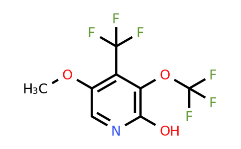 1806038-96-9 | 2-Hydroxy-5-methoxy-3-(trifluoromethoxy)-4-(trifluoromethyl)pyridine
