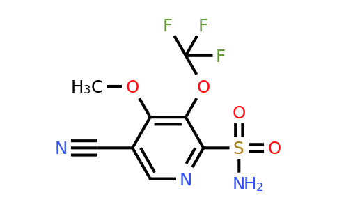 1806042-03-4 | 5-Cyano-4-methoxy-3-(trifluoromethoxy)pyridine-2-sulfonamide