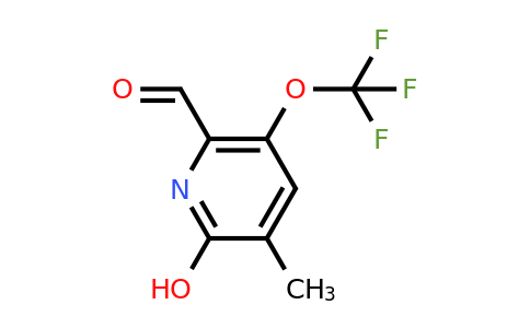 1806047-89-1 | 2-Hydroxy-3-methyl-5-(trifluoromethoxy)pyridine-6-carboxaldehyde
