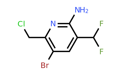 1806058-18-3 | 2-Amino-5-bromo-6-(chloromethyl)-3-(difluoromethyl)pyridine