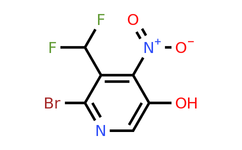 1806072-65-0 | 2-Bromo-3-(difluoromethyl)-5-hydroxy-4-nitropyridine