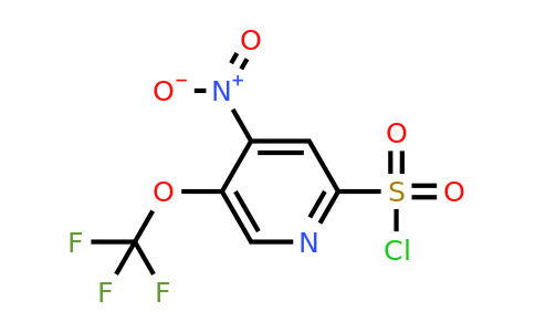 1806094-65-4 | 4-Nitro-5-(trifluoromethoxy)pyridine-2-sulfonyl chloride