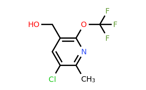 1806098-98-5 | 3-Chloro-2-methyl-6-(trifluoromethoxy)pyridine-5-methanol