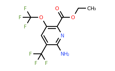 1806130-74-4 | Ethyl 2-amino-5-(trifluoromethoxy)-3-(trifluoromethyl)pyridine-6-carboxylate