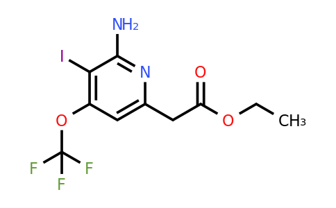 1806136-04-8 | 2-amino-3-yodo-4-(trifluorometoxi)piridina-6-acetato de etilo