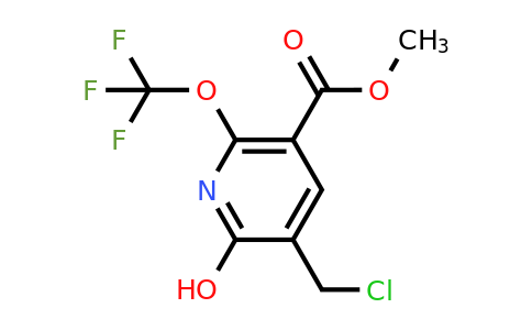 1806137-85-8 | Methyl 3-(chloromethyl)-2-hydroxy-6-(trifluoromethoxy)pyridine-5-carboxylate