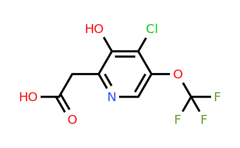 1806143-94-1 | 4-Chloro-3-hydroxy-5-(trifluoromethoxy)pyridine-2-acetic acid