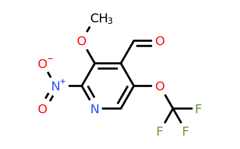 1806149-01-8 | 3-Methoxy-2-nitro-5-(trifluoromethoxy)pyridine-4-carboxaldehyde