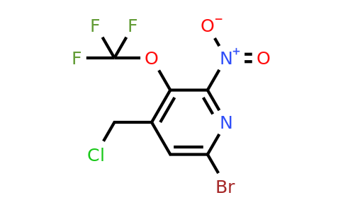 1806200-15-6 | 6-Bromo-4-(chloromethyl)-2-nitro-3-(trifluoromethoxy)pyridine