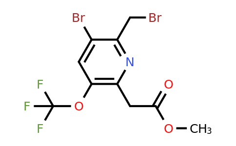 1806205-20-8 | 3-bromo-2-(bromometil)-5-(trifluorometoxi)piridina-6-acetato de metilo