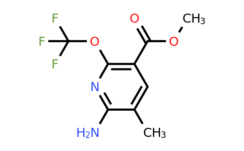 1806205-42-4 | Methyl 2-amino-3-methyl-6-(trifluoromethoxy)pyridine-5-carboxylate
