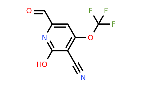1806219-05-5 | 3-Cyano-2-hydroxy-4-(trifluoromethoxy)pyridine-6-carboxaldehyde