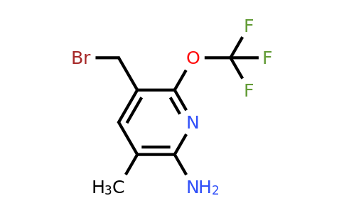 1806227-27-9 | 2-Amino-5-(bromomethyl)-3-methyl-6-(trifluoromethoxy)pyridine