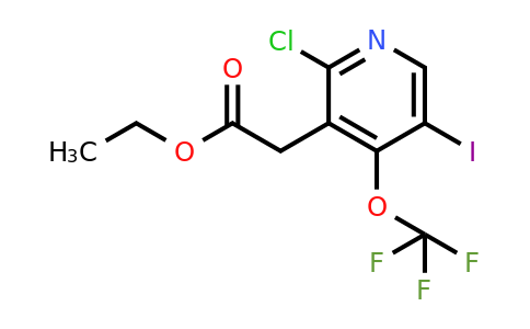 1806227-30-4 | Ethyl 2-chloro-5-iodo-4-(trifluoromethoxy)pyridine-3-acetate