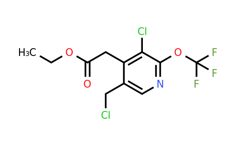 1806230-80-7 | Ethyl 3-chloro-5-(chloromethyl)-2-(trifluoromethoxy)pyridine-4-acetate