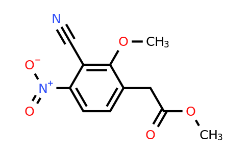 1806272-57-0 | 3-ciano-2-metoxi-4-nitrofenilacetato de metilo