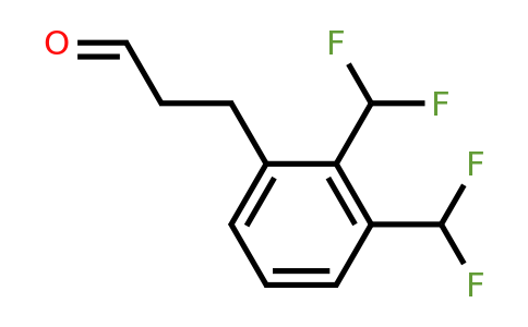 1806314-92-0 | (2,3-Bis(difluoromethyl)phenyl)propanal