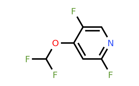 1806360-91-7 | 2,5-Difluoro-4-(difluoromethoxy)pyridine