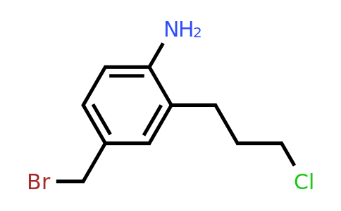 1806363-63-2 | 4-(Bromomethyl)-2-(3-chloropropyl)aniline