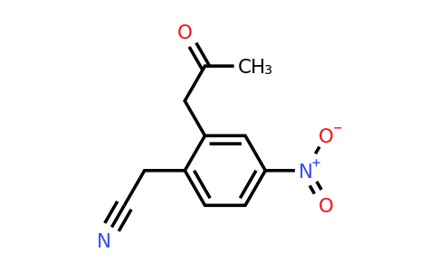 1806413-55-7 | 4-Nitro-2-(2-oxopropyl)phenylacetonitrile