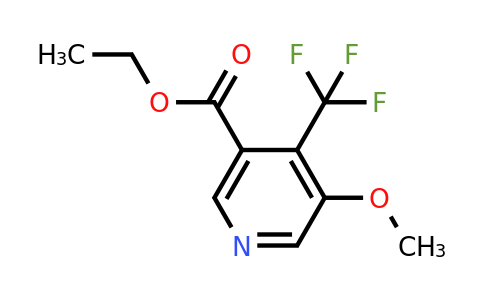 1806423-52-8 | Ethyl 5-methoxy-4-(trifluoromethyl)nicotinate