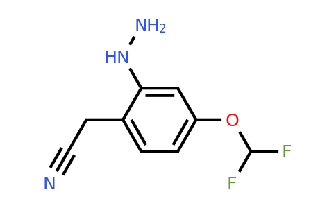 1806446-04-7 | 4-(Difluoromethoxy)-2-hydrazinylphenylacetonitrile