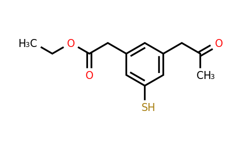 1806458-94-5 | 3-mercapto-5-(2-oxopropil)fenilacetato de etilo