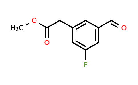 1806474-23-6 | Methyl 3-fluoro-5-formylphenylacetate