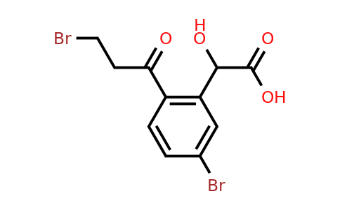 1806507-04-9 | 5-Bromo-2-(3-bromopropanoyl)mandelic acid