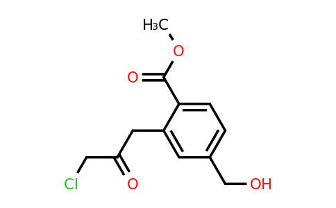 1806508-56-4 | Methyl 2-(3-chloro-2-oxopropyl)-4-(hydroxymethyl)benzoate