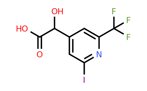 1806533-75-4 | 2-(2-Iodo-6-(trifluoromethyl)pyridin-4-yl)-2-hydroxyacetic acid