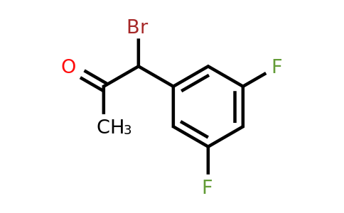 1806537-55-2 | 1-Bromo-1-(3,5-difluorophenyl)propan-2-one