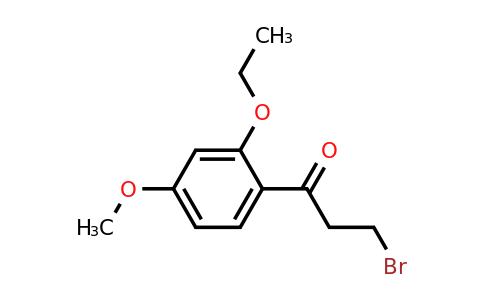 1806557-09-4 | 3-Bromo-1-(2-etoxi-4-metoxifenil)propan-1-ona