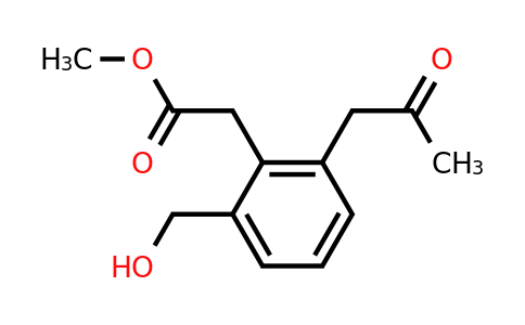 1806563-53-0 | Methyl 2-(hydroxymethyl)-6-(2-oxopropyl)phenylacetate