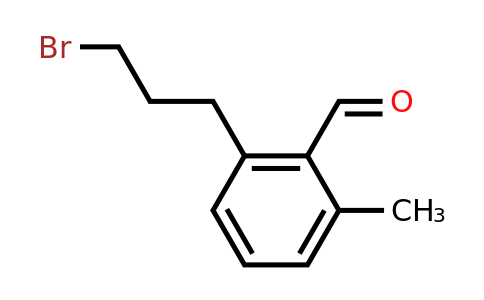 1806569-49-2 | 2-(3-Bromopropyl)-6-methylbenzaldehyde