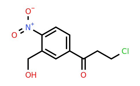 1806583-85-6 | 5-(3-Chloropropanoyl)-2-nitrobenzyl alcohol