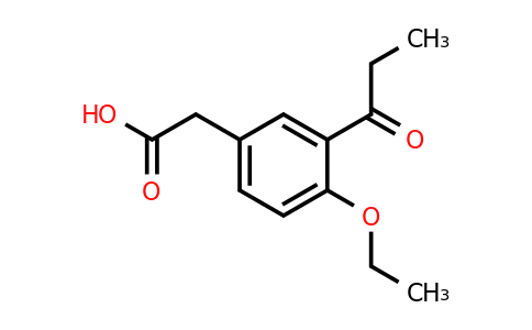 1806601-96-6 | 4-Ethoxy-3-propionylphenylacetic acid