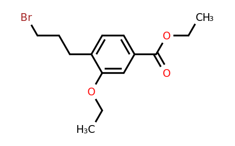 1806626-48-1 | Ethyl 4-(3-bromopropyl)-3-ethoxybenzoate