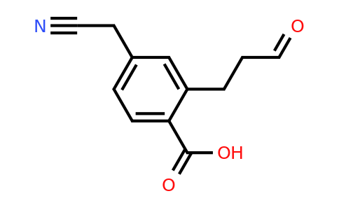 1806668-32-5 | 4-Carboxy-3-(3-oxopropyl)phenylacetonitrile