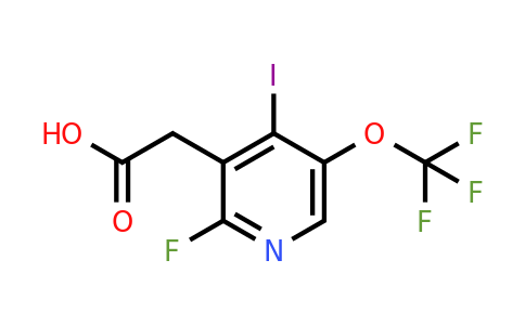 1806717-45-2 | 2-Fluoro-4-iodo-5-(trifluoromethoxy)pyridine-3-acetic acid