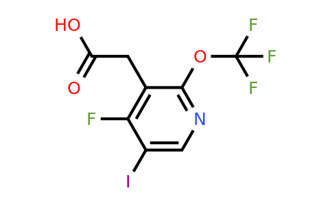 1806717-70-3 | 4-Fluoro-5-iodo-2-(trifluoromethoxy)pyridine-3-acetic acid