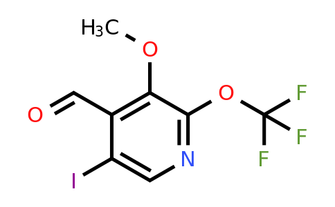1806724-32-2 | 5-Iodo-3-methoxy-2-(trifluoromethoxy)pyridine-4-carboxaldehyde