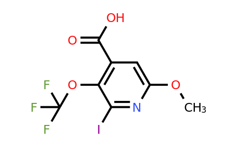 1806725-04-1 | 2-Iodo-6-methoxy-3-(trifluoromethoxy)pyridine-4-carboxylic acid