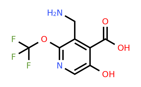 1806739-85-4 | 3-(Aminomethyl)-5-hydroxy-2-(trifluoromethoxy)pyridine-4-carboxylic acid