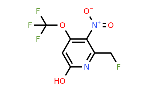 1806739-89-8 | 2-(Fluoromethyl)-6-hydroxy-3-nitro-4-(trifluoromethoxy)pyridine