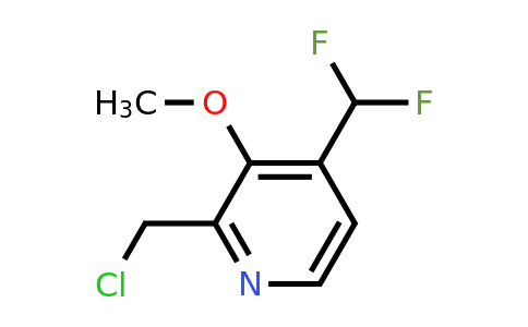 1806767-39-4 | 2-(Chloromethyl)-4-(difluoromethyl)-3-methoxypyridine